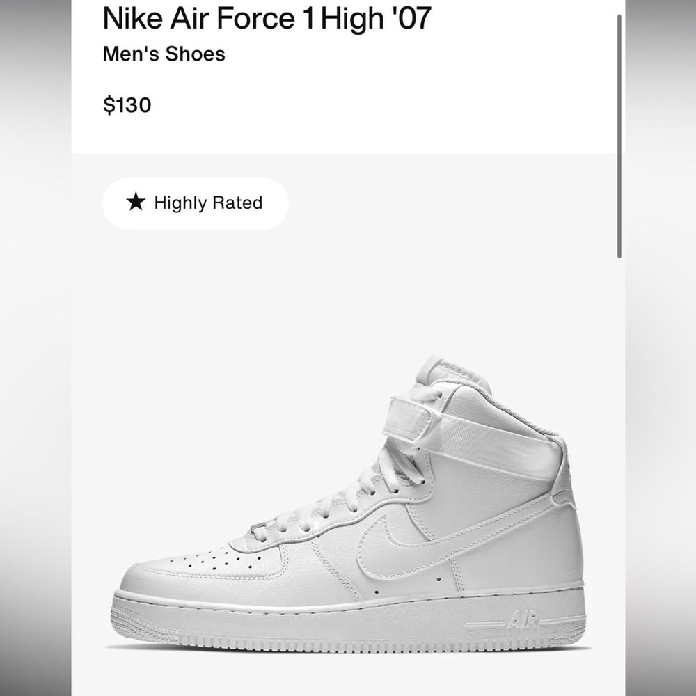 Nike Air Force 1 High '07 (NO BOX)